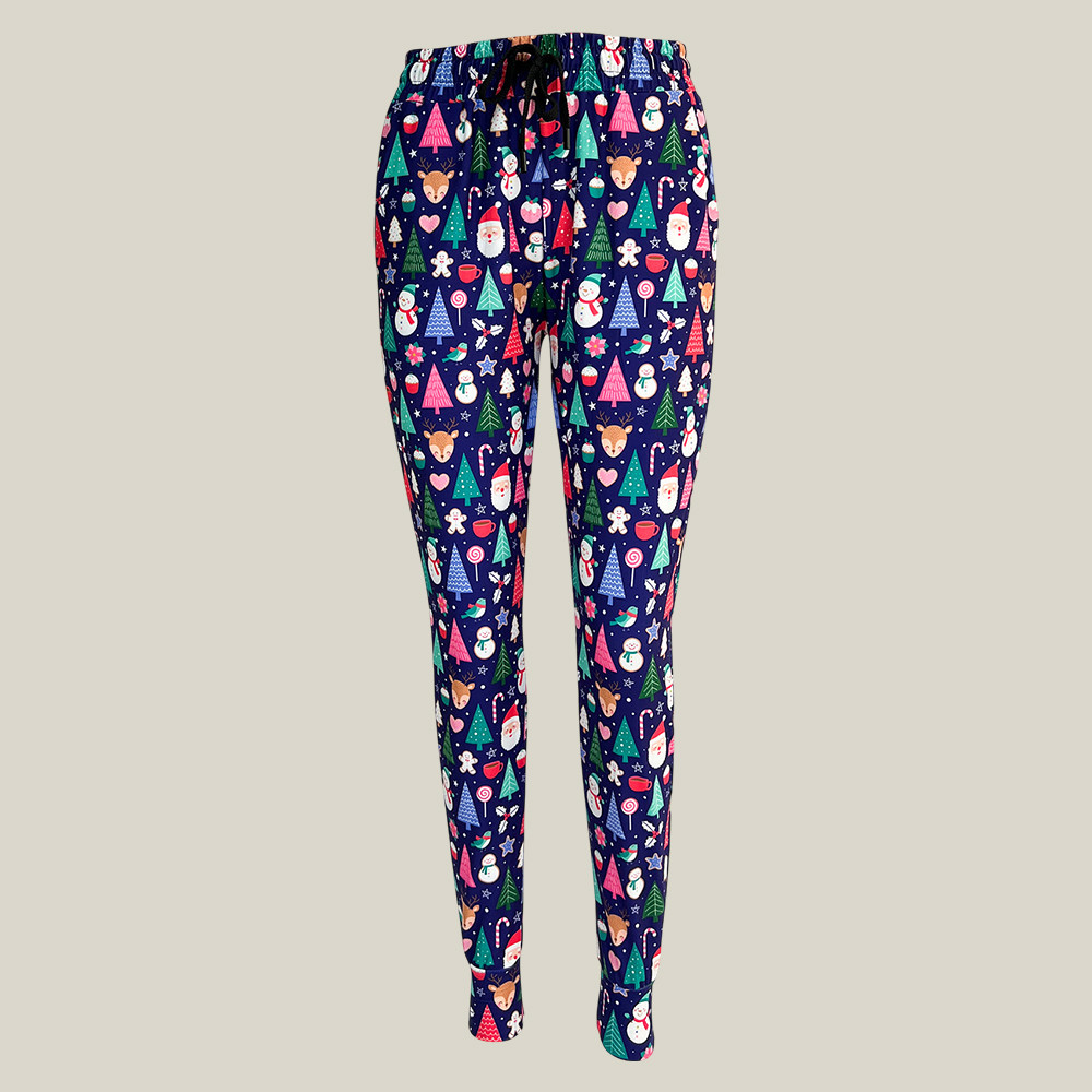 Jingle All The Way Leggings Athletic Leggings Xmas Themed Santa Claus Lovers Gifts