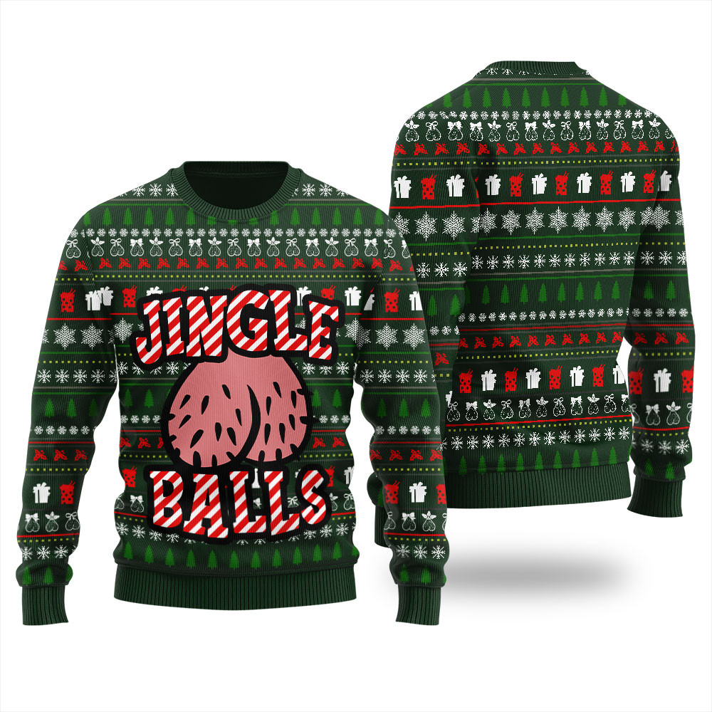 Jingle Balls Funny Christmas Sweater Perfect Merch Gift for the Christmas Season