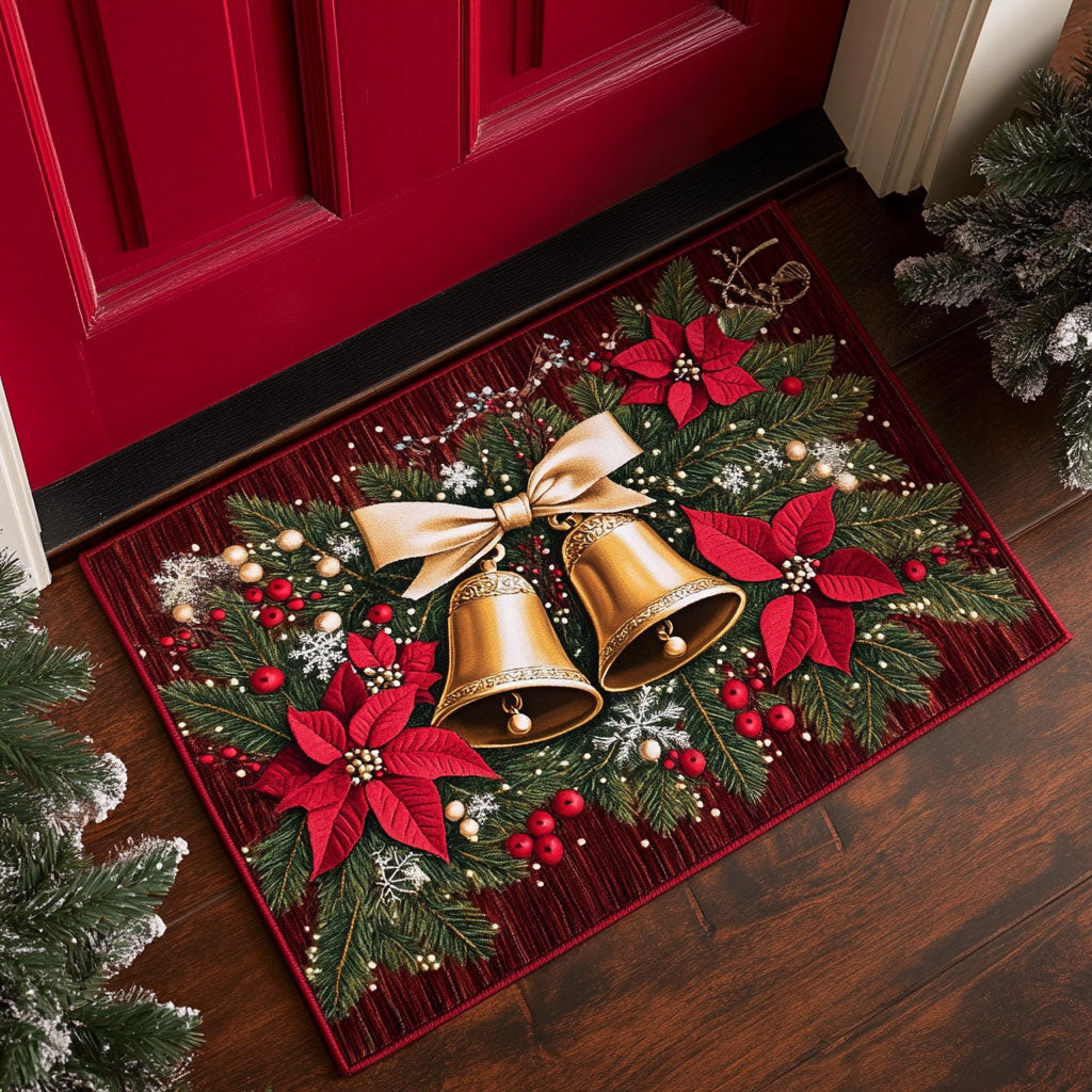 Jingle Bell Doormat Perfect Gift For Friends and Family on Christmas Day