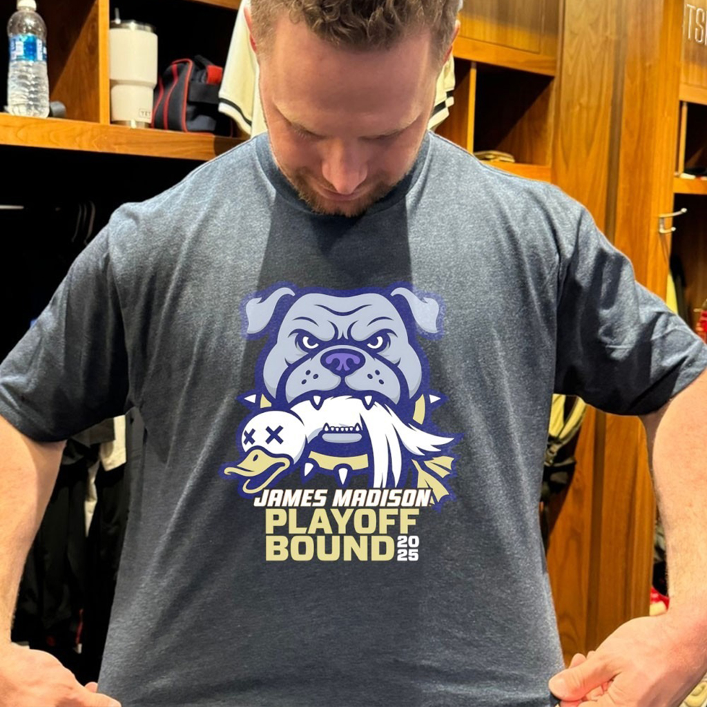 Jmu Dukes 2025 26 Cfp Playoff Bound Mascot Classic T Shirt