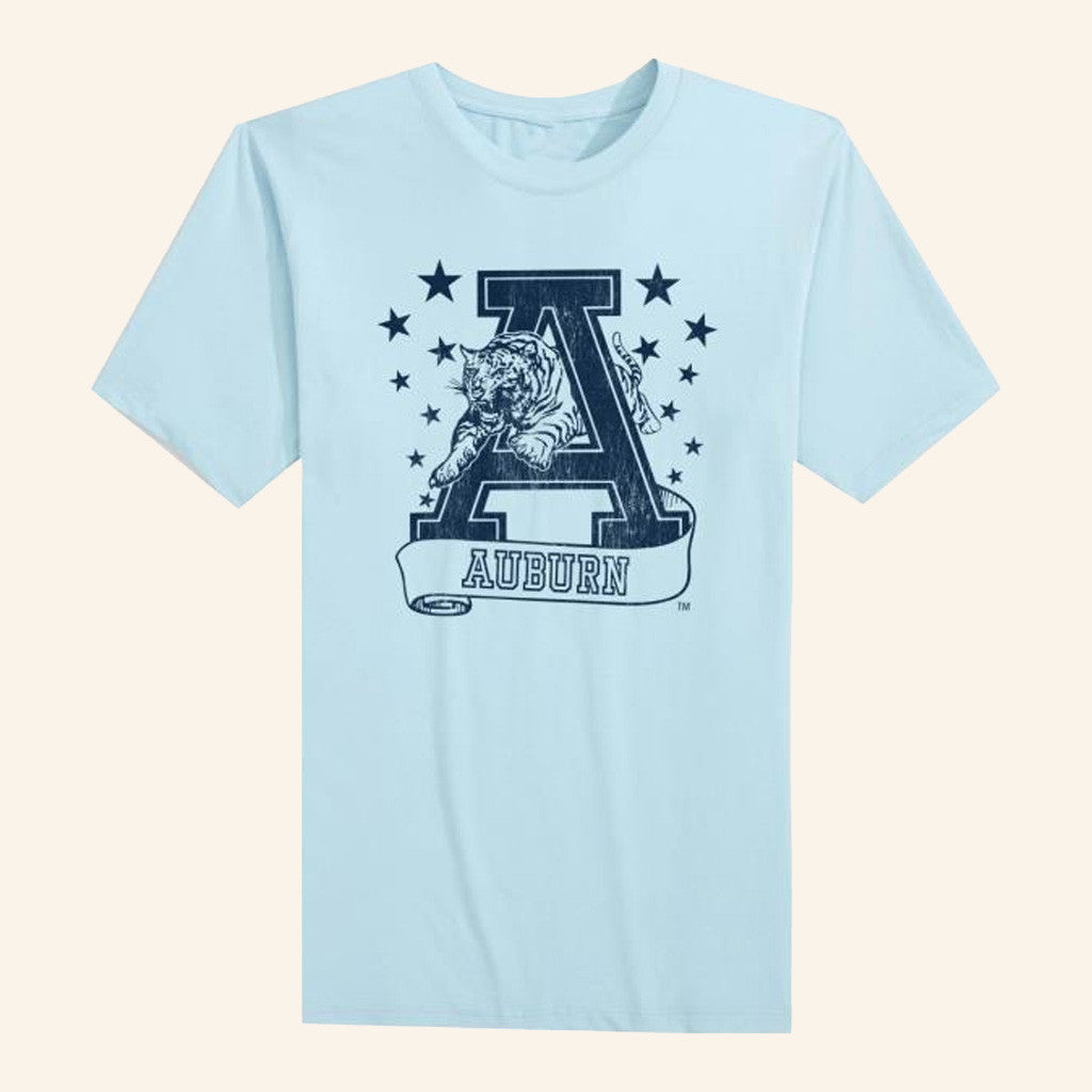 JNJ Apparel Merch 90S Auburn Stars T-Shirt Gifts For Girlfriend JNJ Apparel Merch 90S Auburn Stars T-Shirt Gifts For Girlfriend