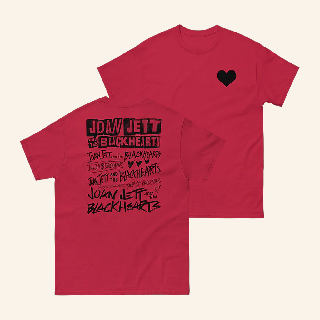 Joan Jett Merch Punk Names T-Shirt Christmas Gifts For Music Lovers