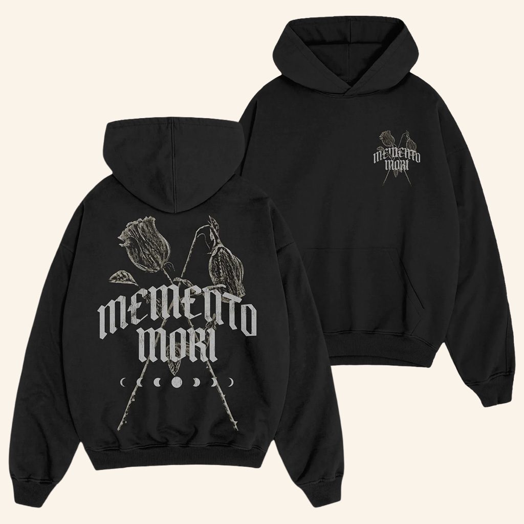 Joe Bartolozzi Merch Memento Mori Black Hoodie Gift Ideas For Girlfriend Joe Bartolozzi Merch Memento Mori Black Hoodie Gift Ideas For Girlfriend
