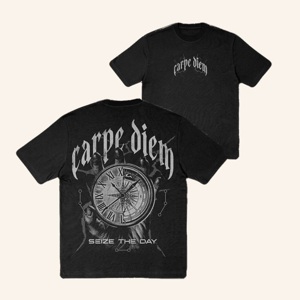 Joe Bartolozzi Merch Seize The Day Black T-Shirt Christmas Presents For Him