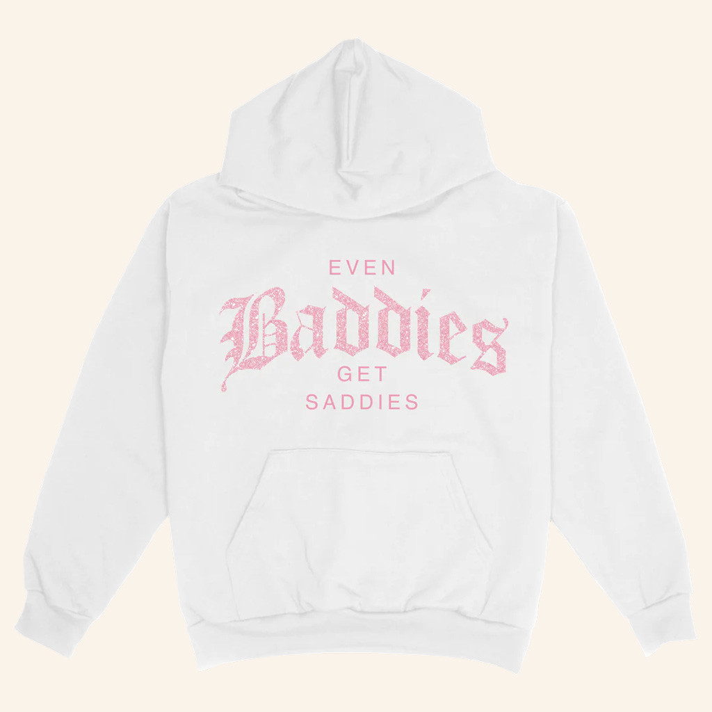 Joe Jonas Merch Even Baddie Gets Saddie Hoodie Music Lover Gift Ideas For Her
