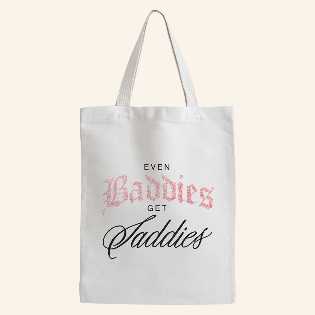 Joe Jonas Merch Even Baddie Gets Saddie Tote Bag Great Gifts For Wife Joe Jonas Merch Even Baddie Gets Saddie Tote Bag Great Gifts For Wife