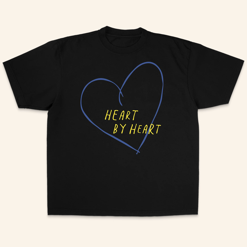 Joe Jonas Merch Heart By Heart Black T-Shirt Gifts For Music Lovers