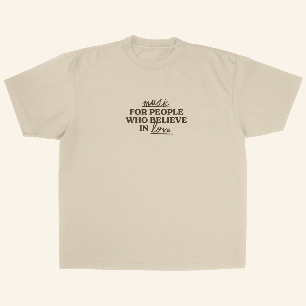 Joe Jonas Merch Music For People Who Believe In Love T-Shirt Music Related Gifts For Guys