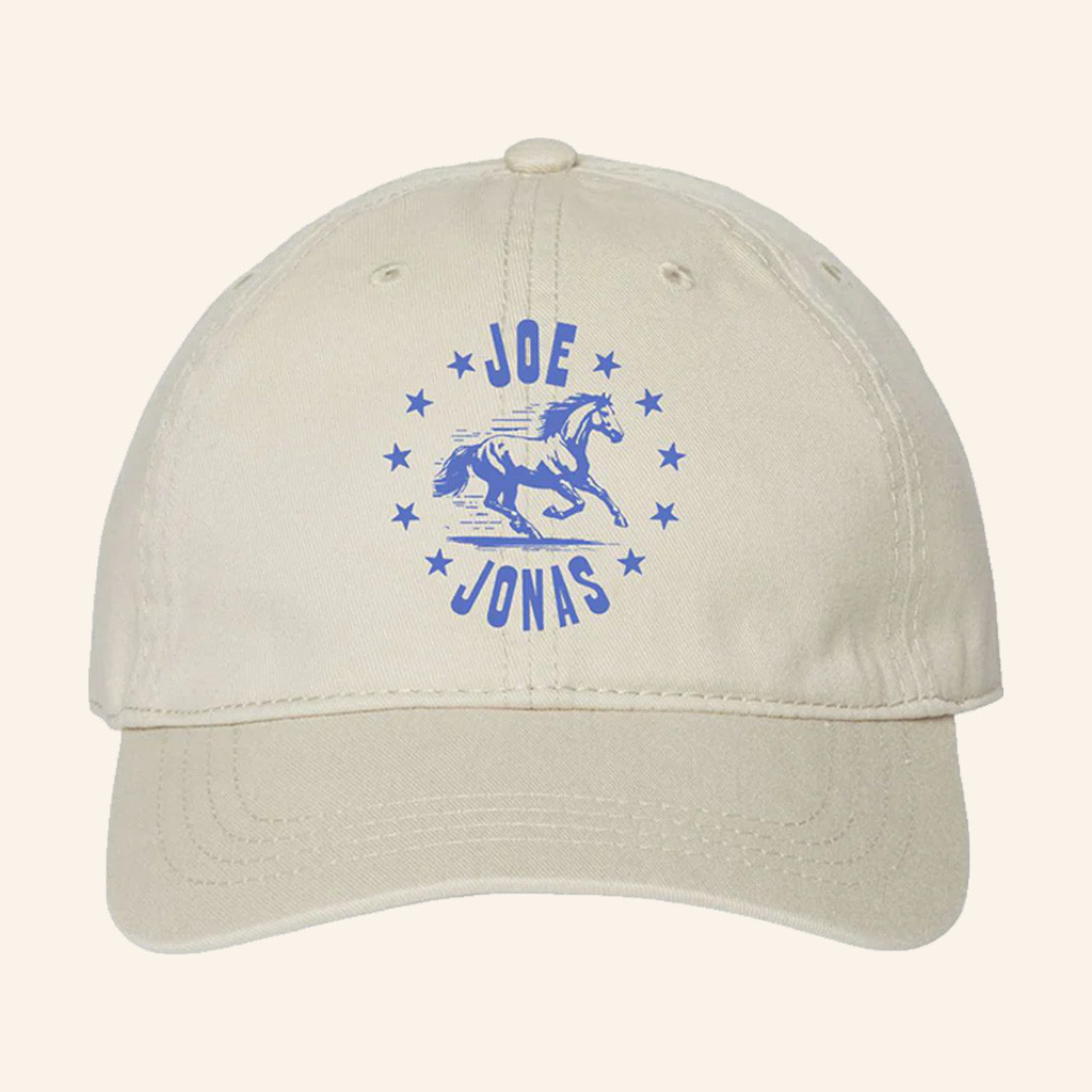 Joe Jonas Merch Mustang Hat Music Lover Gift Ideas For Him