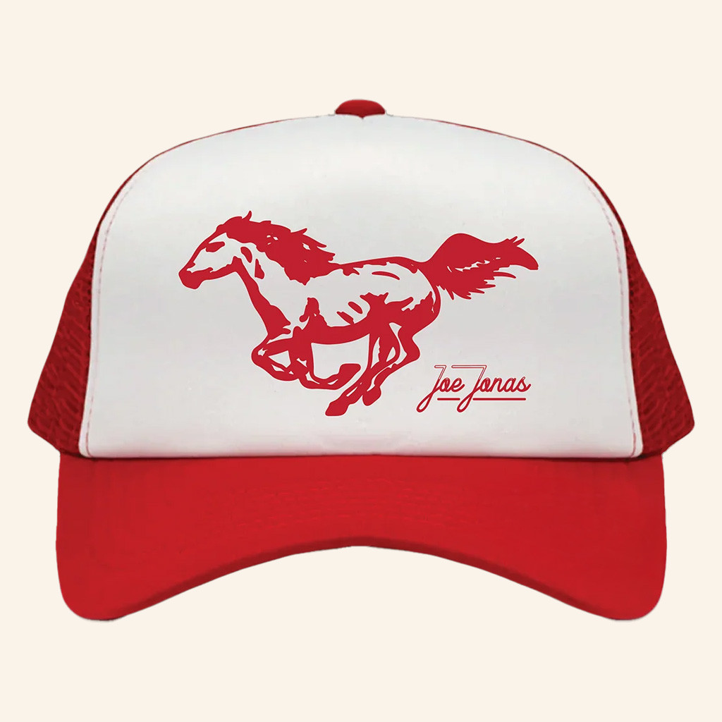 Joe Jonas Merch Mustang Trucker Hat Gifts Ideas For Music Lovers