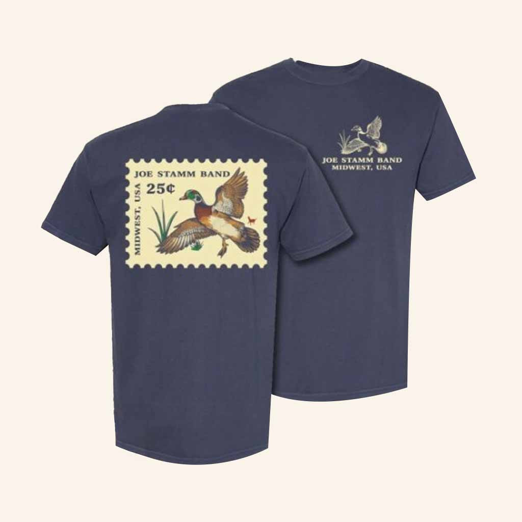 Joe Stamm Band Merch Duck Stamp Shirt Gifts For Fans Joe Stamm Band Merch Duck Stamp Shirt Gifts For Fans