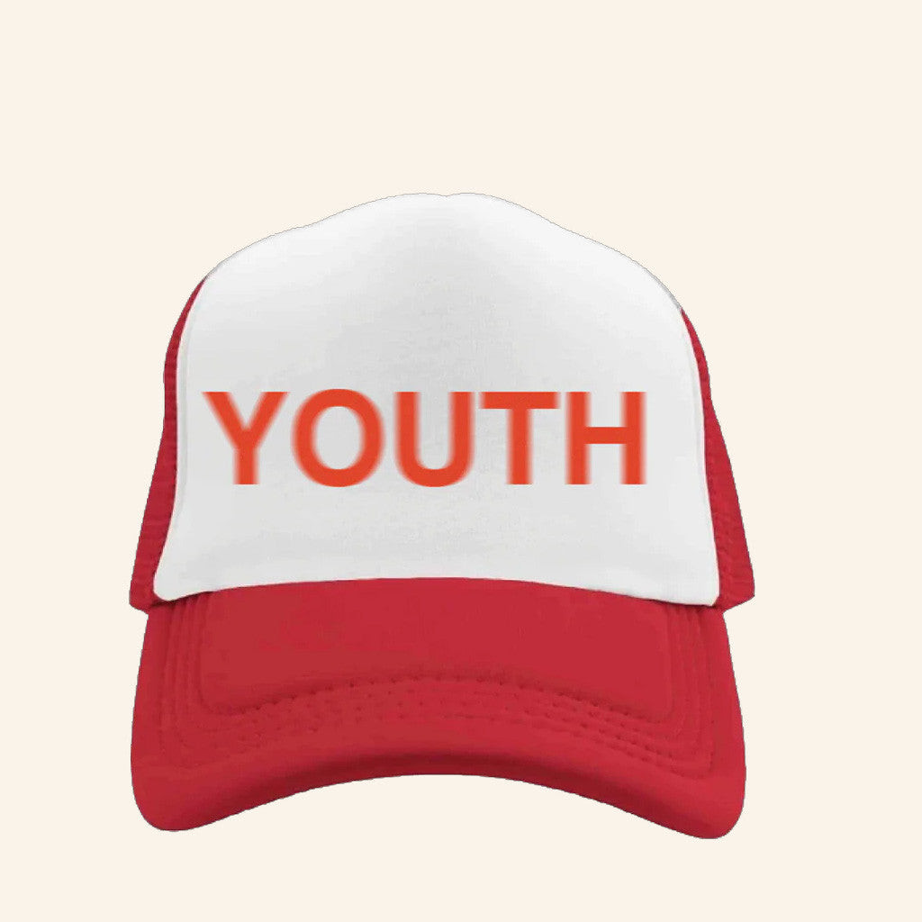 Joey Valence And Brae Merch Youth Red White Trucker Hat Best Birthday Gift For Him Joey Valence And Brae Merch Youth Red White Trucker Hat Best Birthday Gift For Him
