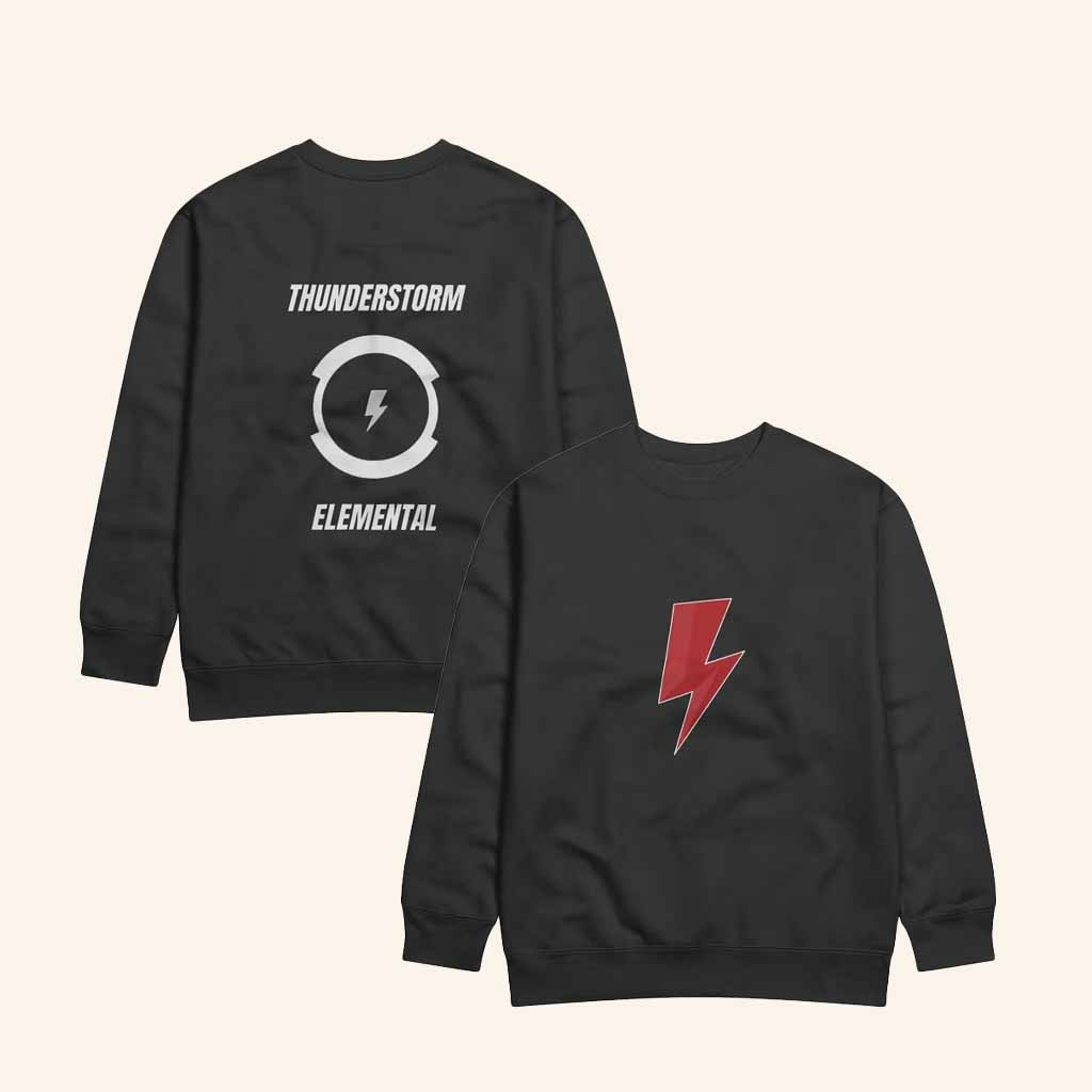 John Adrian Kimlon Merch Thunderstorm Elemental Design Sweatshirt Gifts For Besties John Adrian Kimlon Merch Thunderstorm Elemental Design Sweatshirt Gifts For Besties