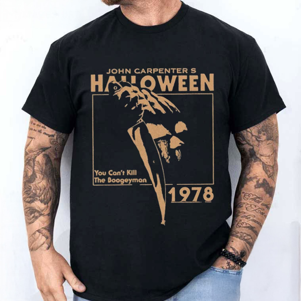 John Carpenter Halloween 1978 Michael Myers Horror Movie T-Shirt Gifts For Fans John Carpenter Halloween 1978 Michael Myers Horror Movie T-Shirt Gifts For Fans