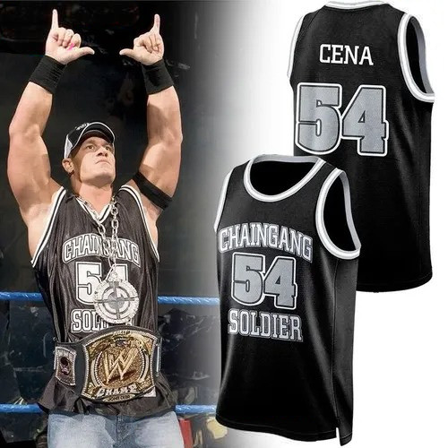 John Cena Chain Gang Soldier 2025 Jersey Gifts For Wrestling Fans