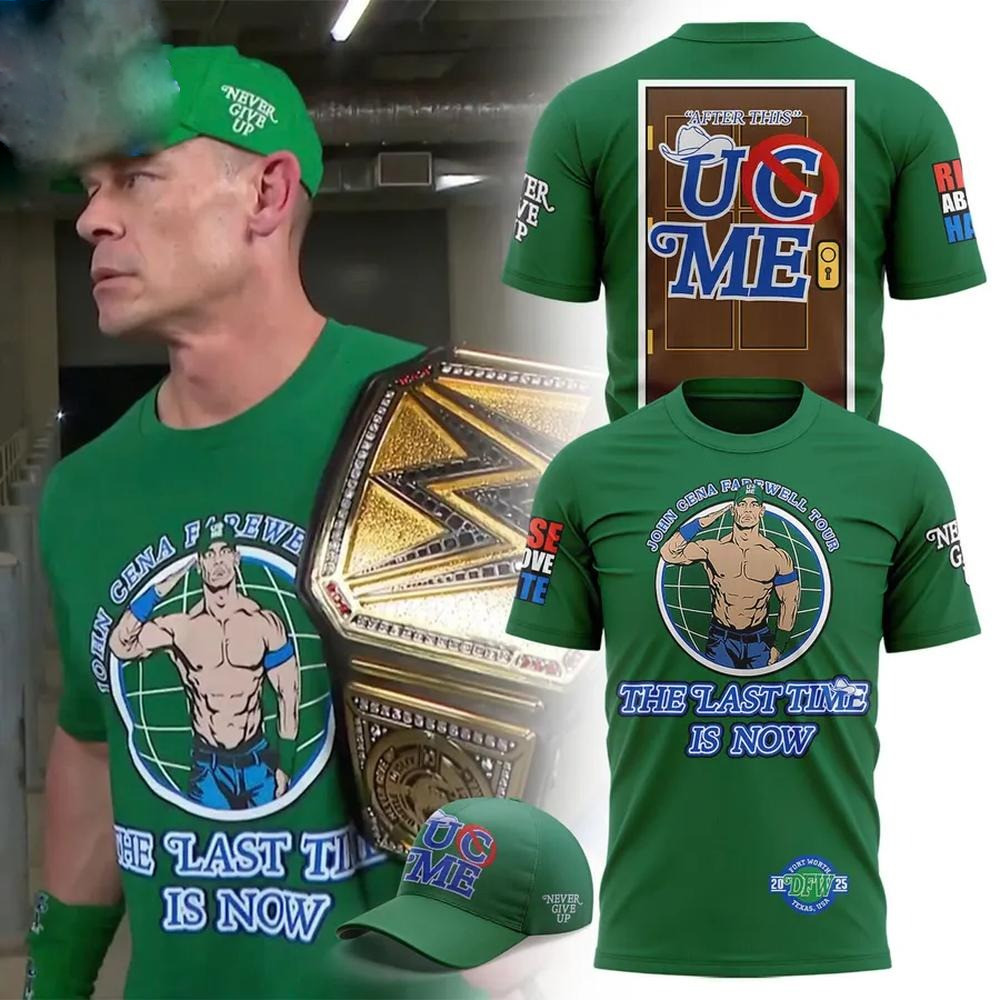 John Cena Farewell Tour 2025 Dallas T-Shirt Father's Day Gift Ideas For Golfer