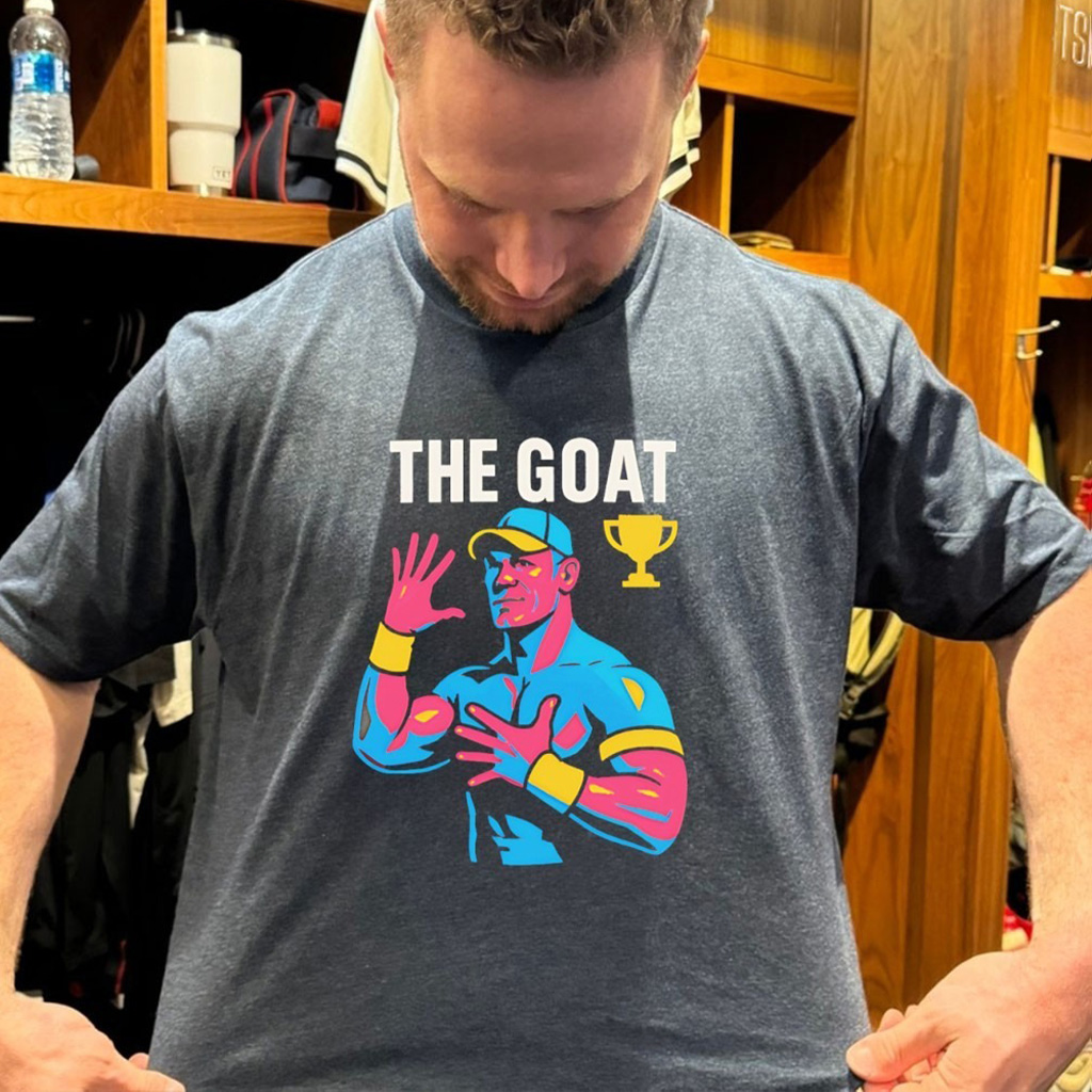 John Cena Goat Champion Wwe T Shirt