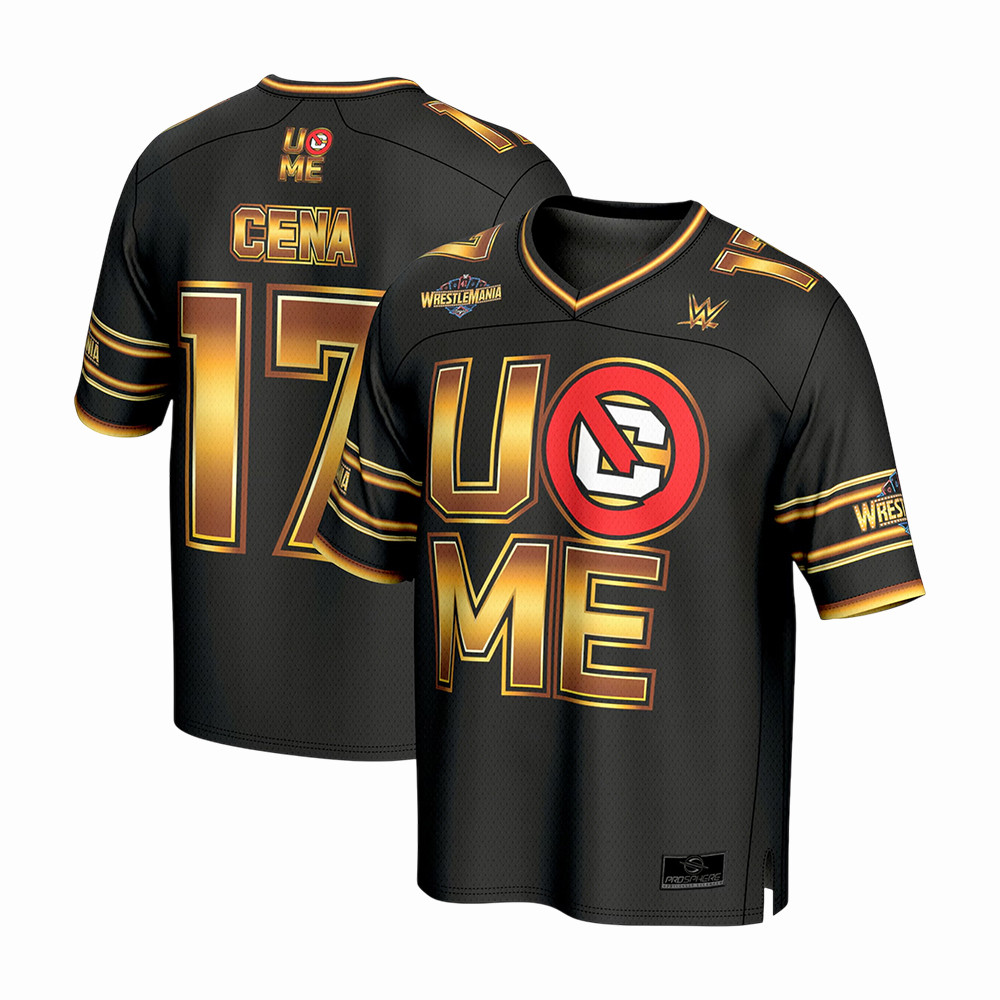 John Cena WrestleMania 41 Jersey World Wrestling Entertainment Merch Wrestling Fans Gift
