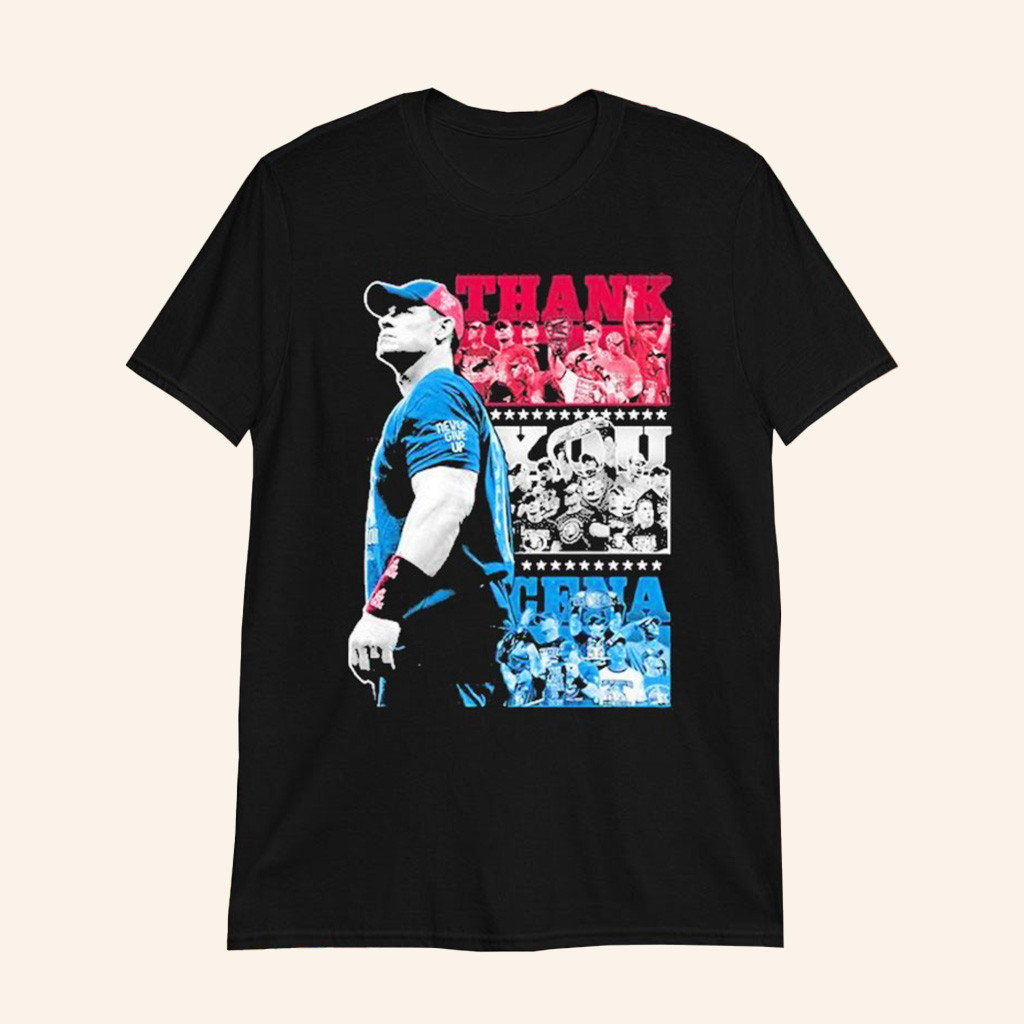 John Cena Wwe Thank You Cena The Greatest Of All Time T Shirts