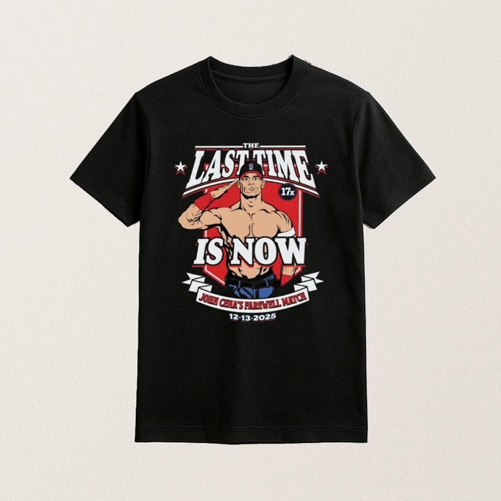 John Cena's Farewell Tour Match In Washington DC Dec 13 2025 Shirt John Cena Merch WWE Fan Gift
