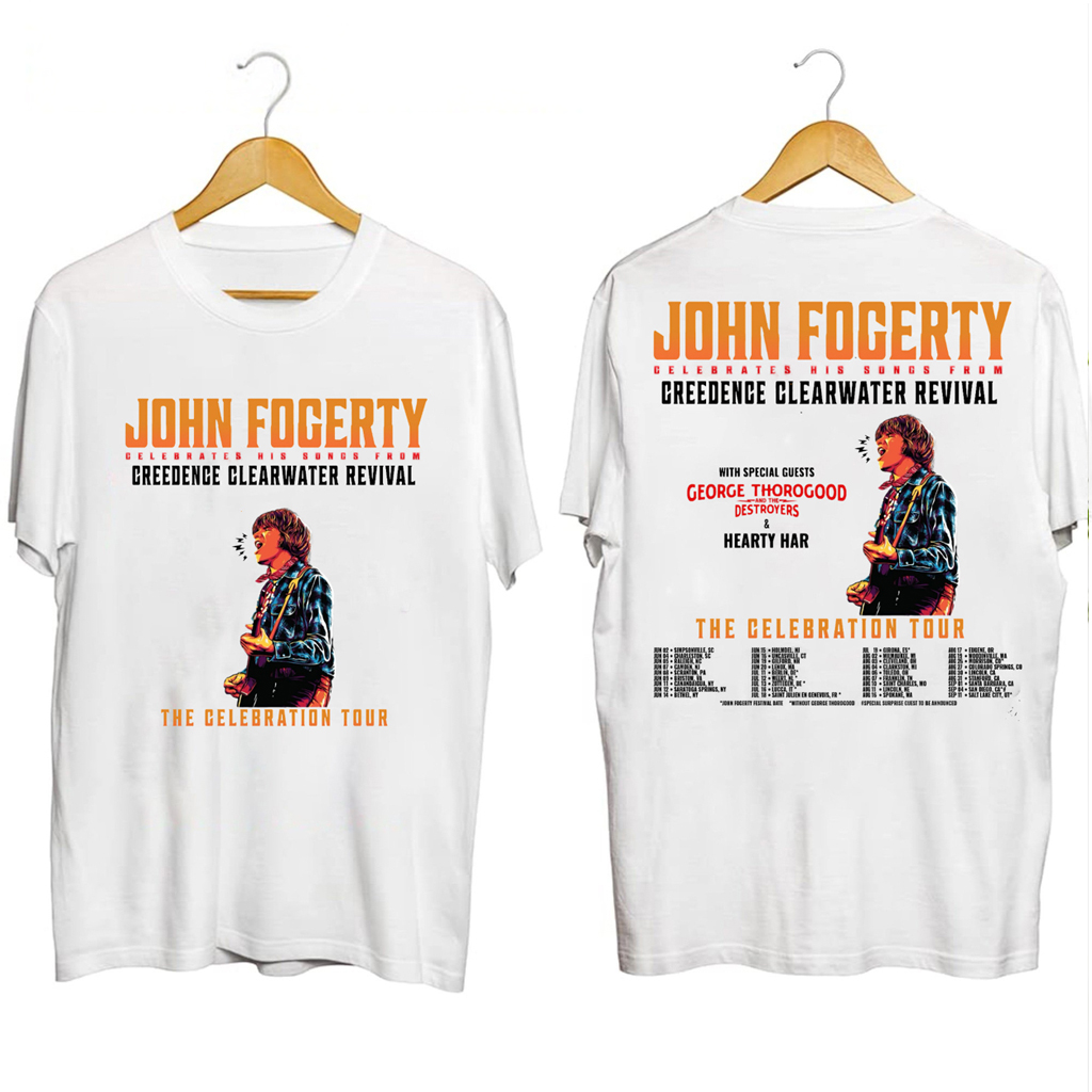 John Fogerty The Celebration Tour Shirt John Fogerty Merch Presents For Music Lovers