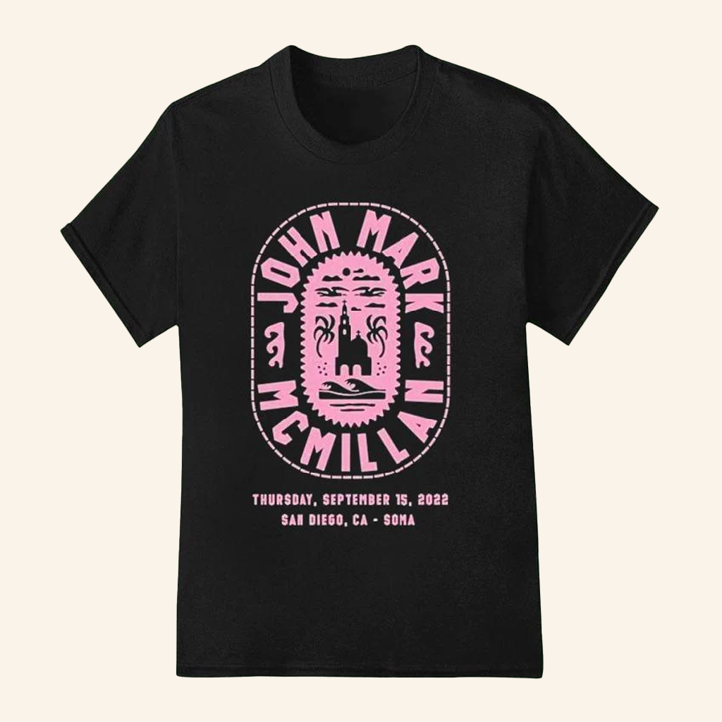 John Mark Mcmillan Merch San Diego Awake In The Dream Tour T-Shirt Gifts For Wife John Mark Mcmillan Merch San Diego Awake In The Dream Tour T-Shirt Gifts For Wife