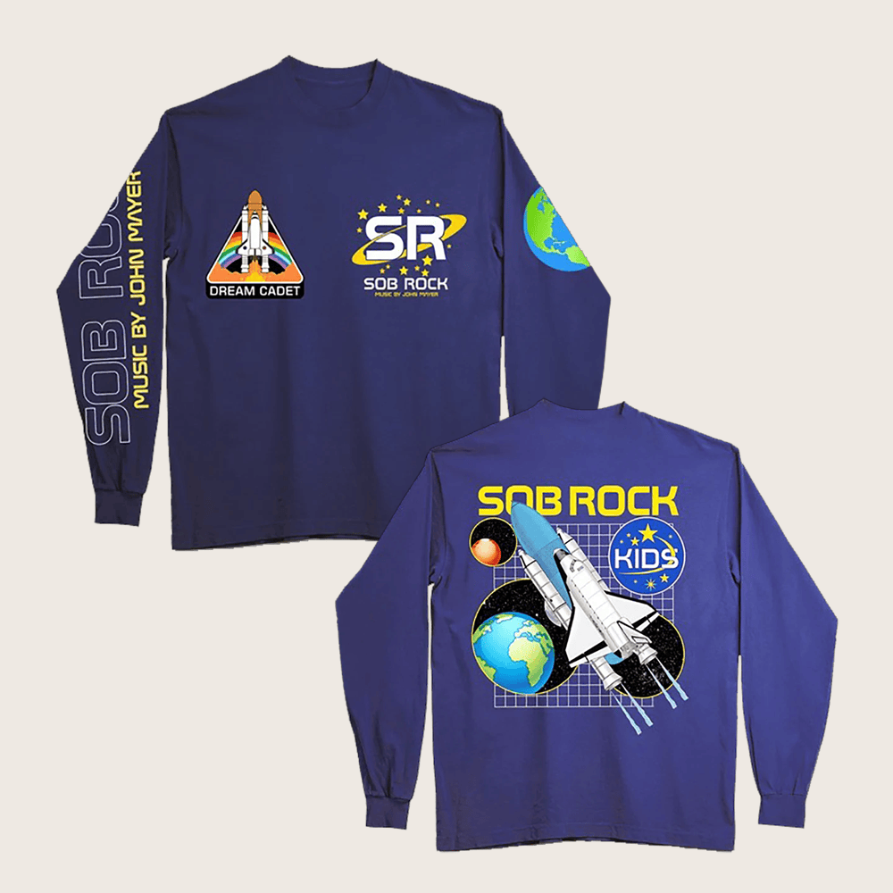 John Mayer Merch Sob Rock Dream Cadet Long Sleeve Shirt Gift For Brother John Mayer Merch Sob Rock Dream Cadet Long Sleeve Shirt Gift For Brother