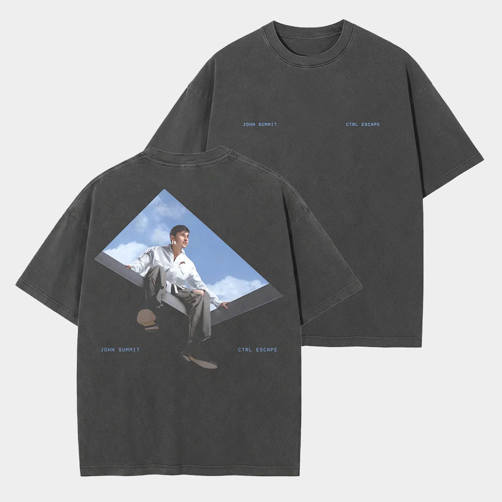 John Summit Merch Ctrl Escape Album T-Shirt John Summit Shirt Gifts For DJ Fans-1 John Summit Merch Ctrl Escape Album T-Shirt John Summit Shirt Gifts For DJ Fans-1
