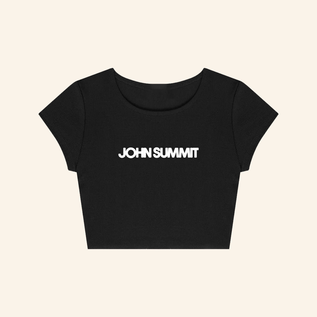 John Summit Merch John Summit Black Baby Tee Birthday Gift Ideas For Her John Summit Merch John Summit Black Baby Tee Birthday Gift Ideas For Her