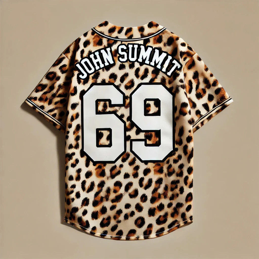 John Summit Merch John Summit EDM Jersey Leopard Rave Jersey Gifts For DJ Fans