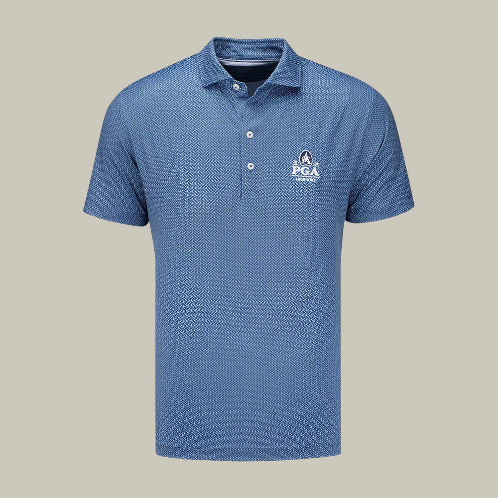 Johnnie O PGA Championship Golf Polo Shirt Aronimink Golf Club Clothes Dad Gift