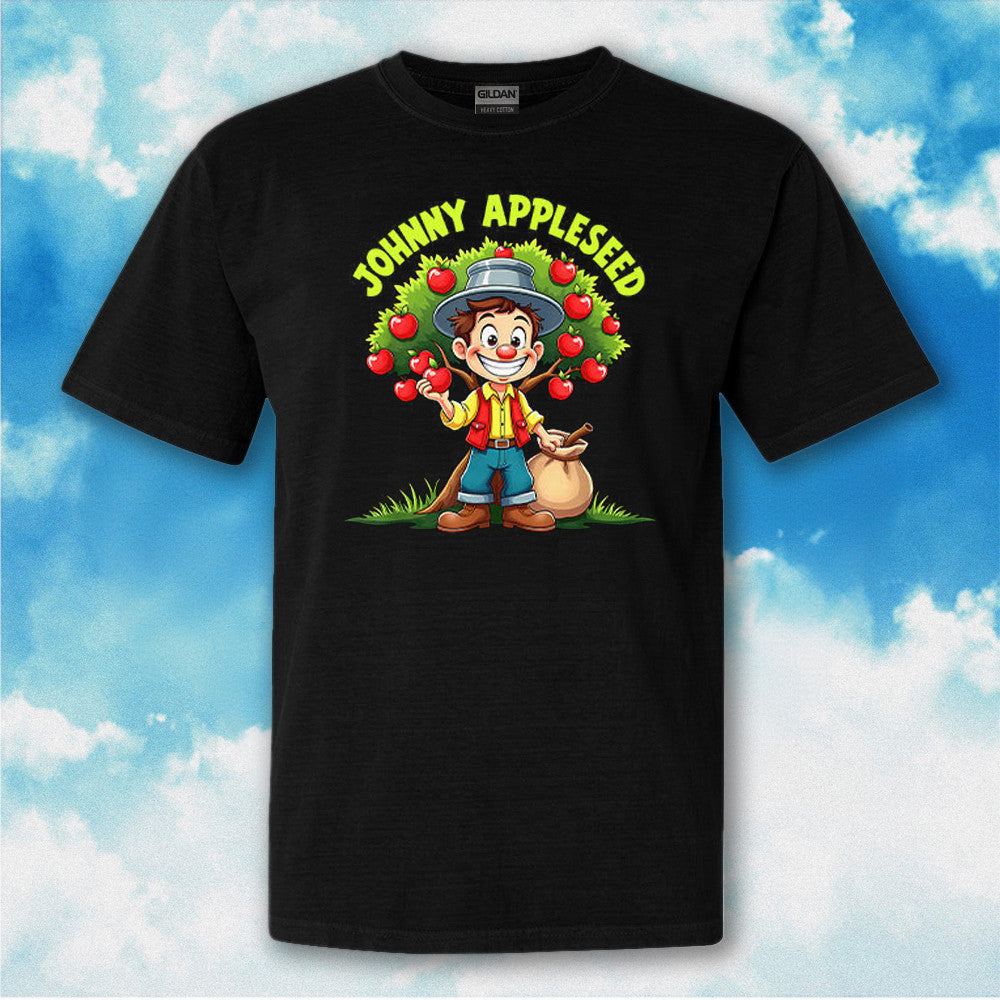 Johnny Appleseed T-Shirt Funny Cute Shirt Gift Ideas For Fans Johnny Appleseed T-Shirt Funny Cute Shirt Gift Ideas For Fans