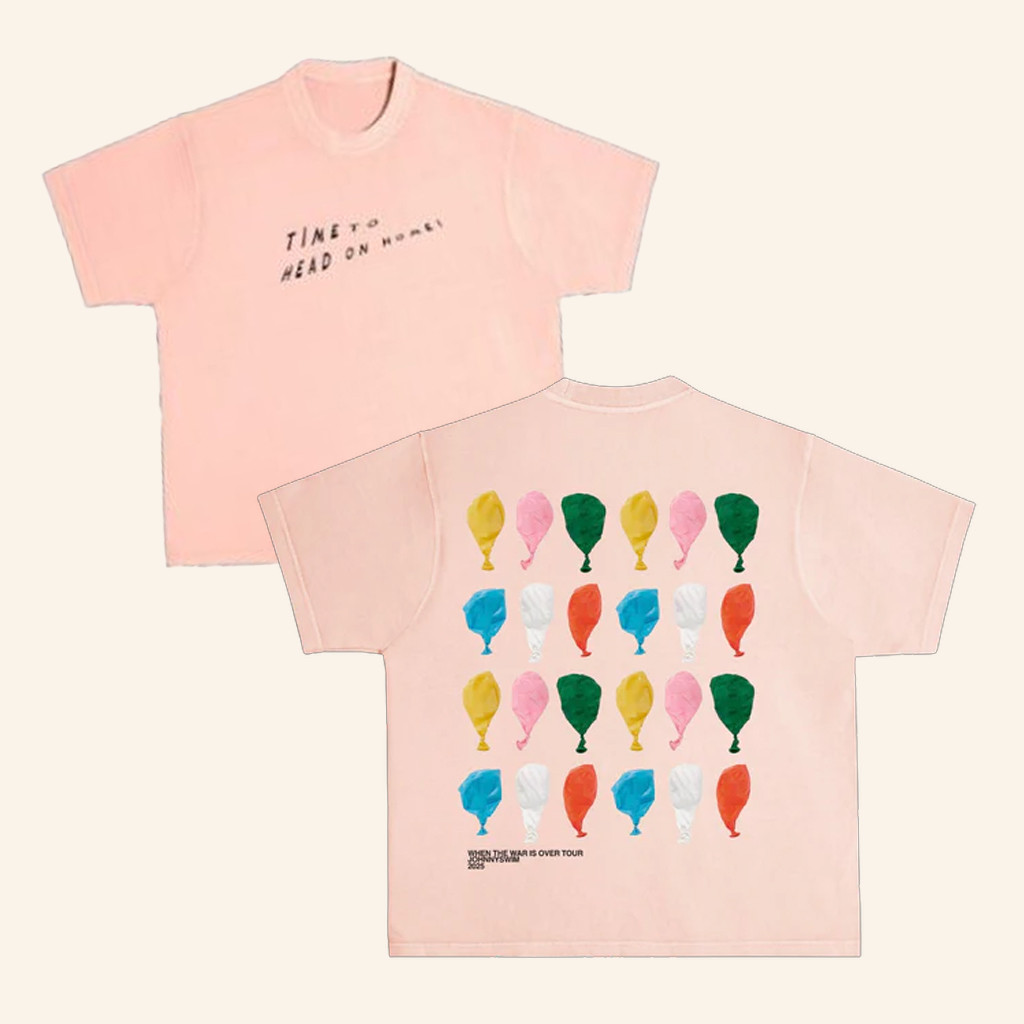 Johnnyswim Merch Balloon T-Shirt Christmas Present For Wife Johnnyswim Merch Balloon T-Shirt Christmas Present For Wife
