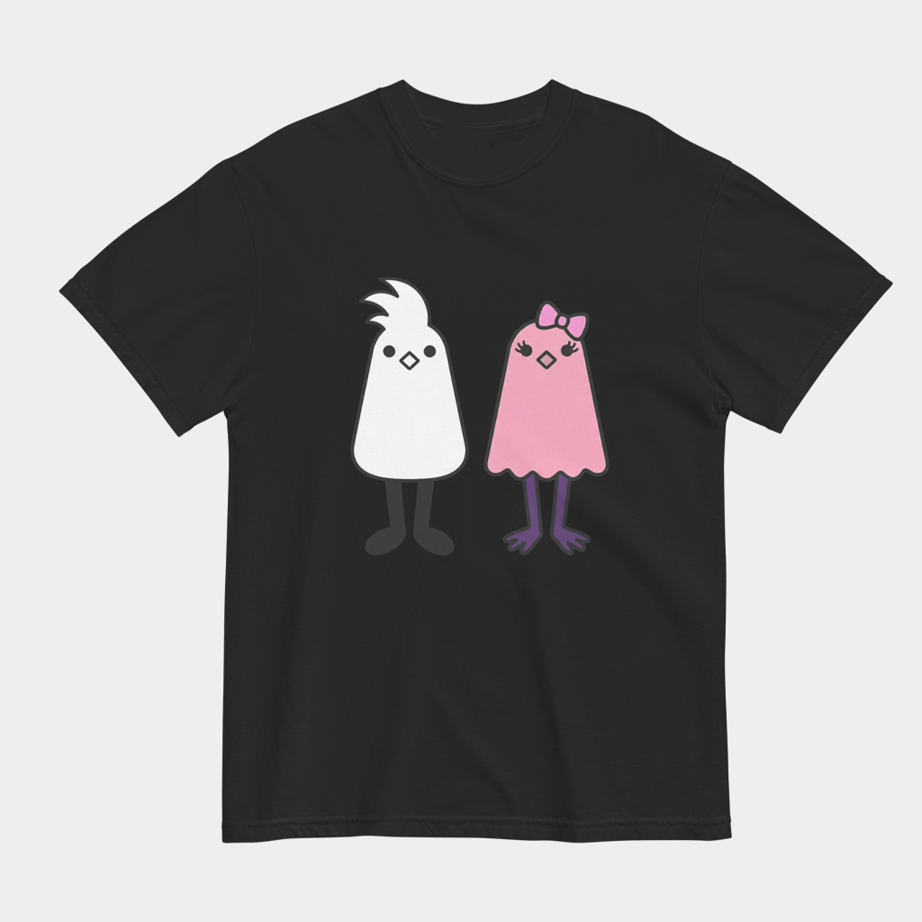 JohnWowCool Merch Just Two Birds T-Shirt John Wow Cool Shirt Birthday Gift For Her
