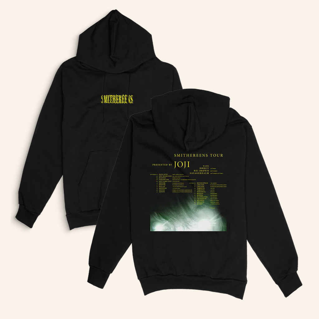 Joji Merch Smithereens Tour Dates Hoodie Gifts For Music Enthusiasts Joji Merch Smithereens Tour Dates Hoodie Gifts For Music Enthusiasts