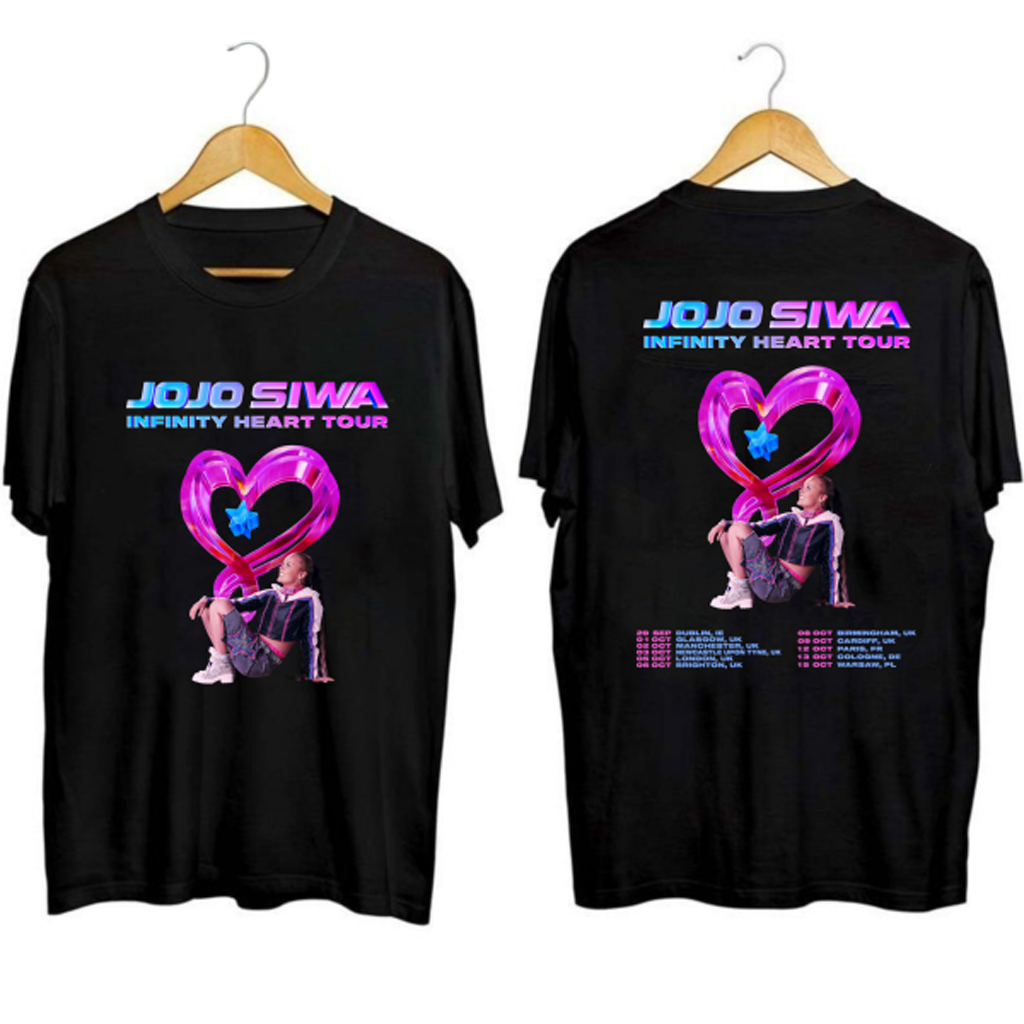 JoJo Siwa Infinity Heart Tour Shirt JoJo Siwa Merch Best Gifts For Wife