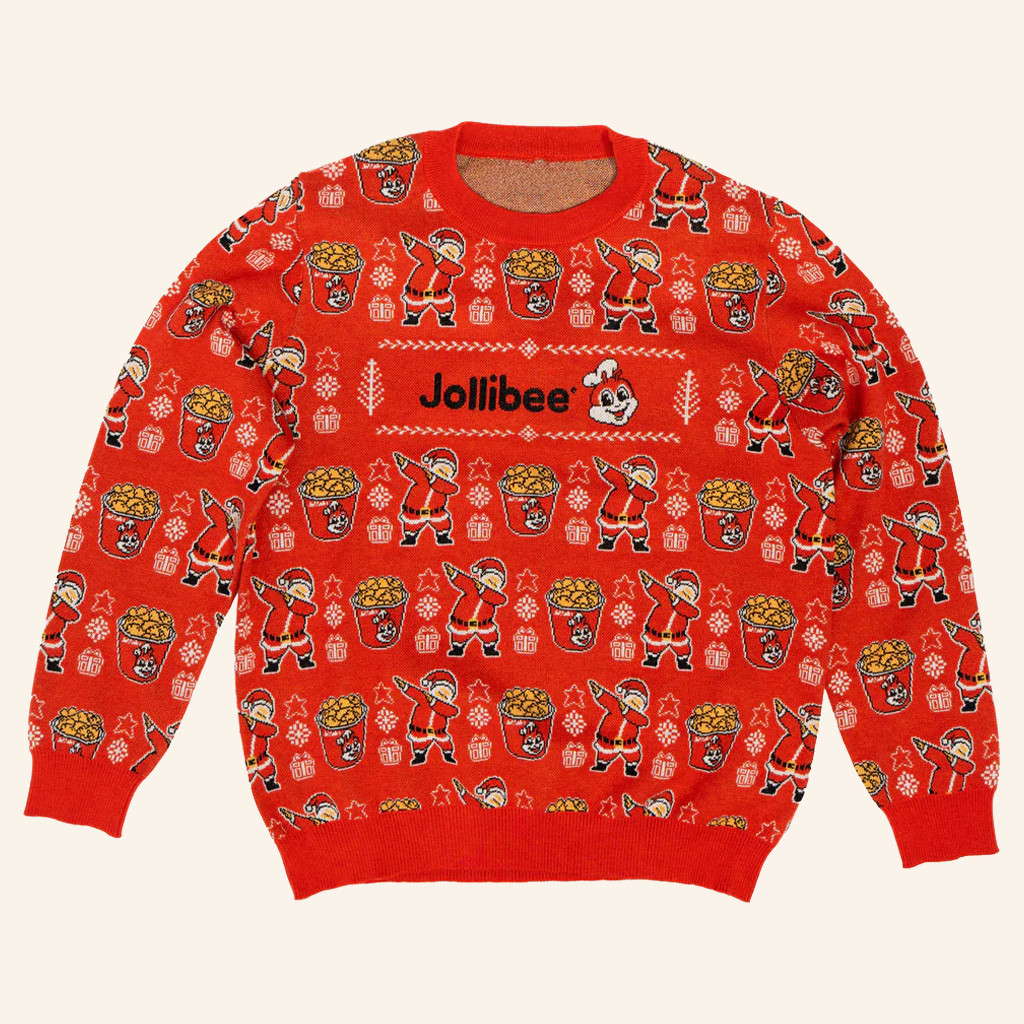 Jollibee Merch Jollibee Dabbing Santa Ugly Christmas Sweater Funny Xmas Jumpers Gifts Ideas Jollibee Merch Jollibee Dabbing Santa Ugly Christmas Sweater Funny Xmas Jumpers Gifts Ideas