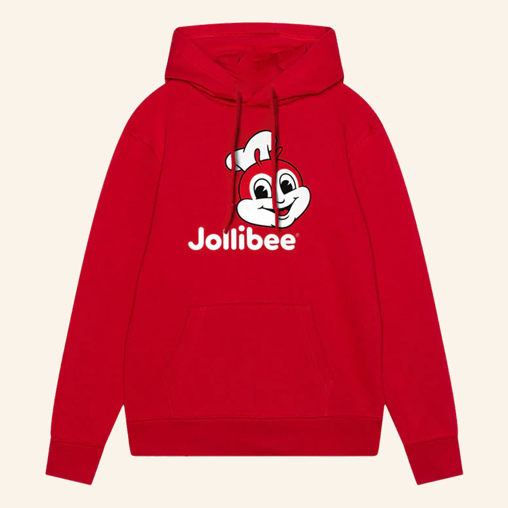 Jollibee Merch Jollibee Logo Red Hoodie Best Gifts For Daughters