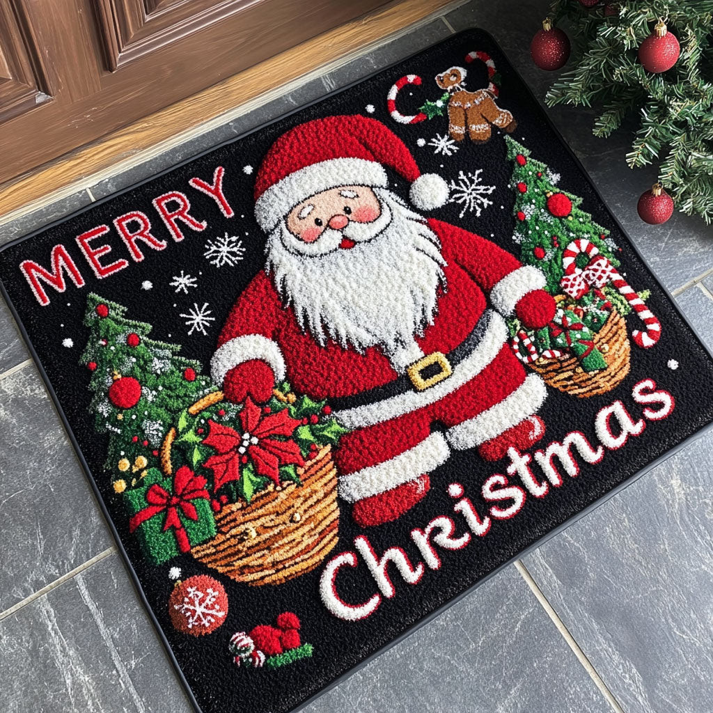 Jolly Entry Doormat Perfect Gift For Friends and Family on Christmas Day