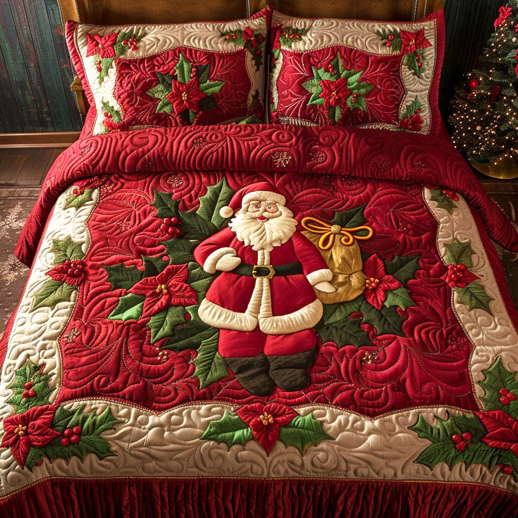 Jolly Gift Quilted Bedding Set Best Holiday Duvet Covers Christmas Gifts For Men