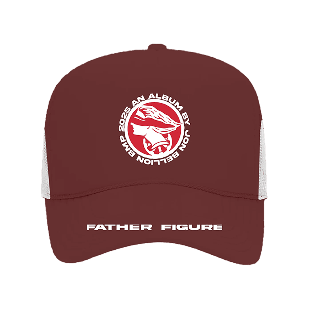 Jon Bellion Merch Jon Bellion Father Figure Burgundy Trucker Hat Fathers Day Presents Jon Bellion Merch Jon Bellion Father Figure Burgundy Trucker Hat Fathers Day Presents
