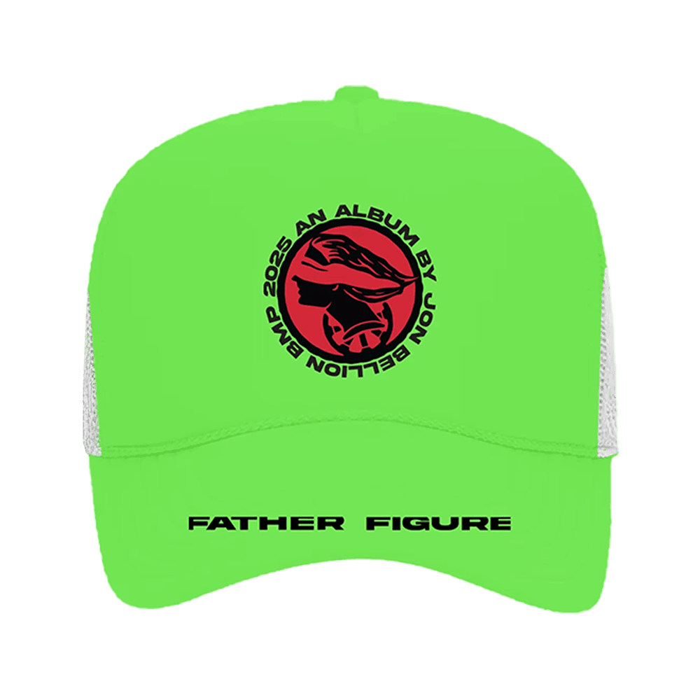 Jon Bellion Merch Jon Bellion Father Figure Neon Green Trucker Hat Unique Father's Day Gifts