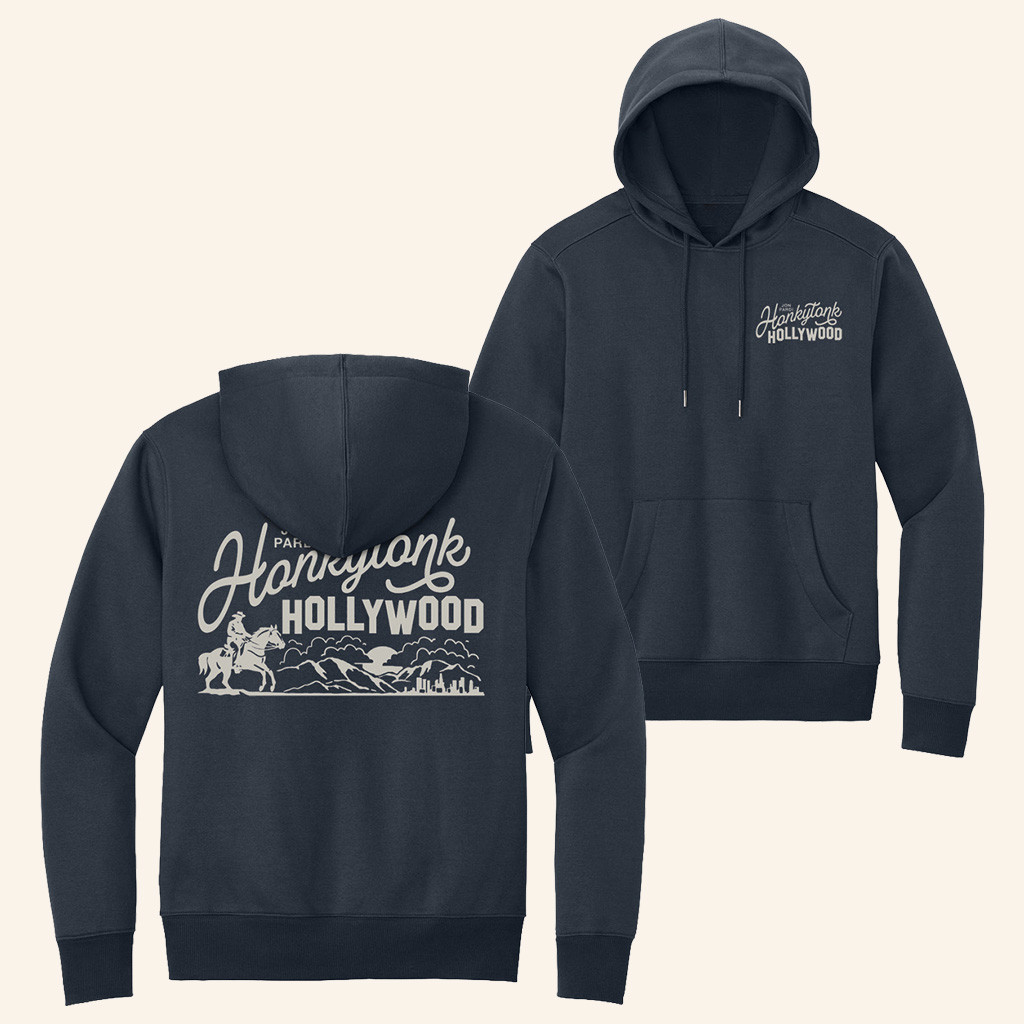 Jon Pardi Merch Cowboy Scene Honkytonk Hollywood Hoodie Country Music Fan Gifts Jon Pardi Merch Cowboy Scene Honkytonk Hollywood Hoodie Country Music Fan Gifts