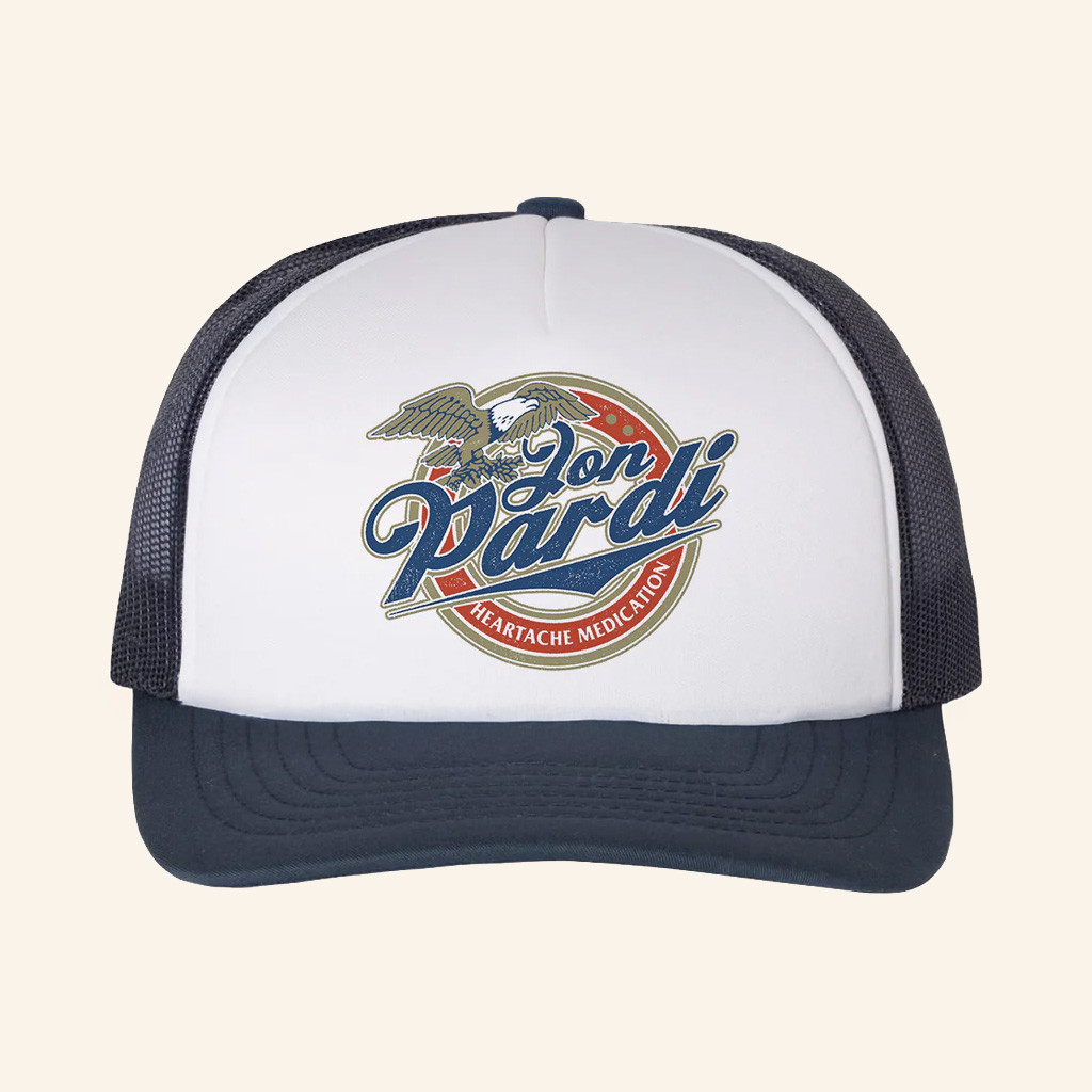 Jon Pardi Merch Heartache Medication Trucker Hat Cool Gifts For Music Lovers Jon Pardi Merch Heartache Medication Trucker Hat Cool Gifts For Music Lovers