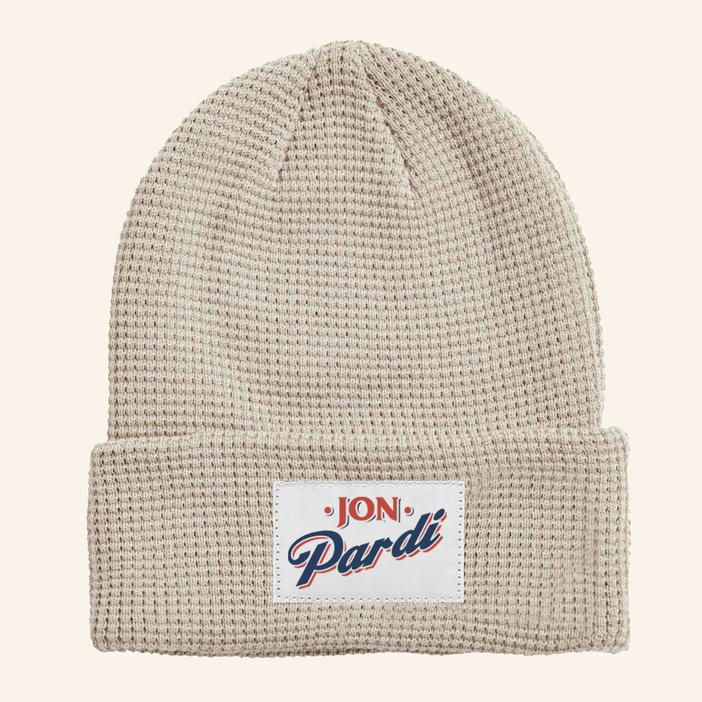 Jon Pardi Merch Logo Waffle Beanie Christmas Gift For Your Boyfriend Jon Pardi Merch Logo Waffle Beanie Christmas Gift For Your Boyfriend