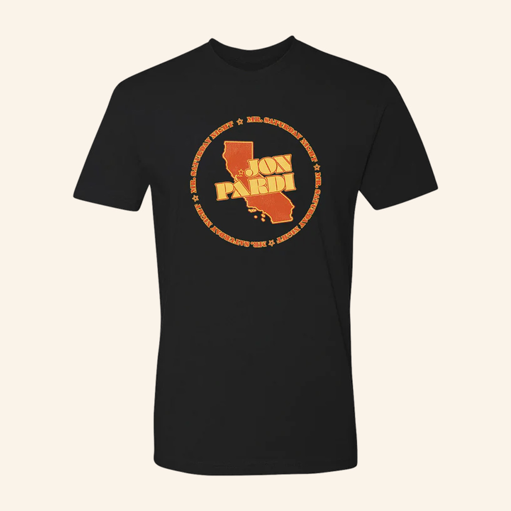 Jon Pardi Merch Mr Saturday Night California T-Shirt Gift Ideas For Her