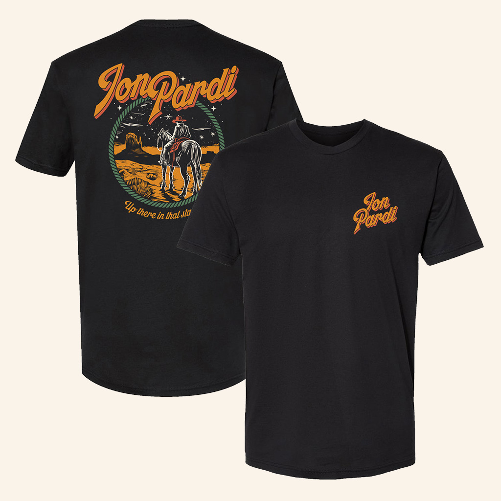 Jon Pardi Merch Starlight Black T-Shirt Unique Gifts For Music Lovers Jon Pardi Merch Starlight Black T-Shirt Unique Gifts For Music Lovers