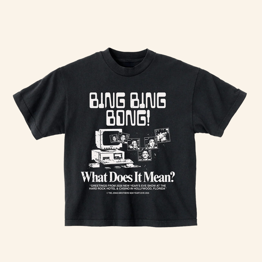 Jonas Brothers Merch Bing Bing Bong T-Shirt Gifts For Music Enthusiasts
