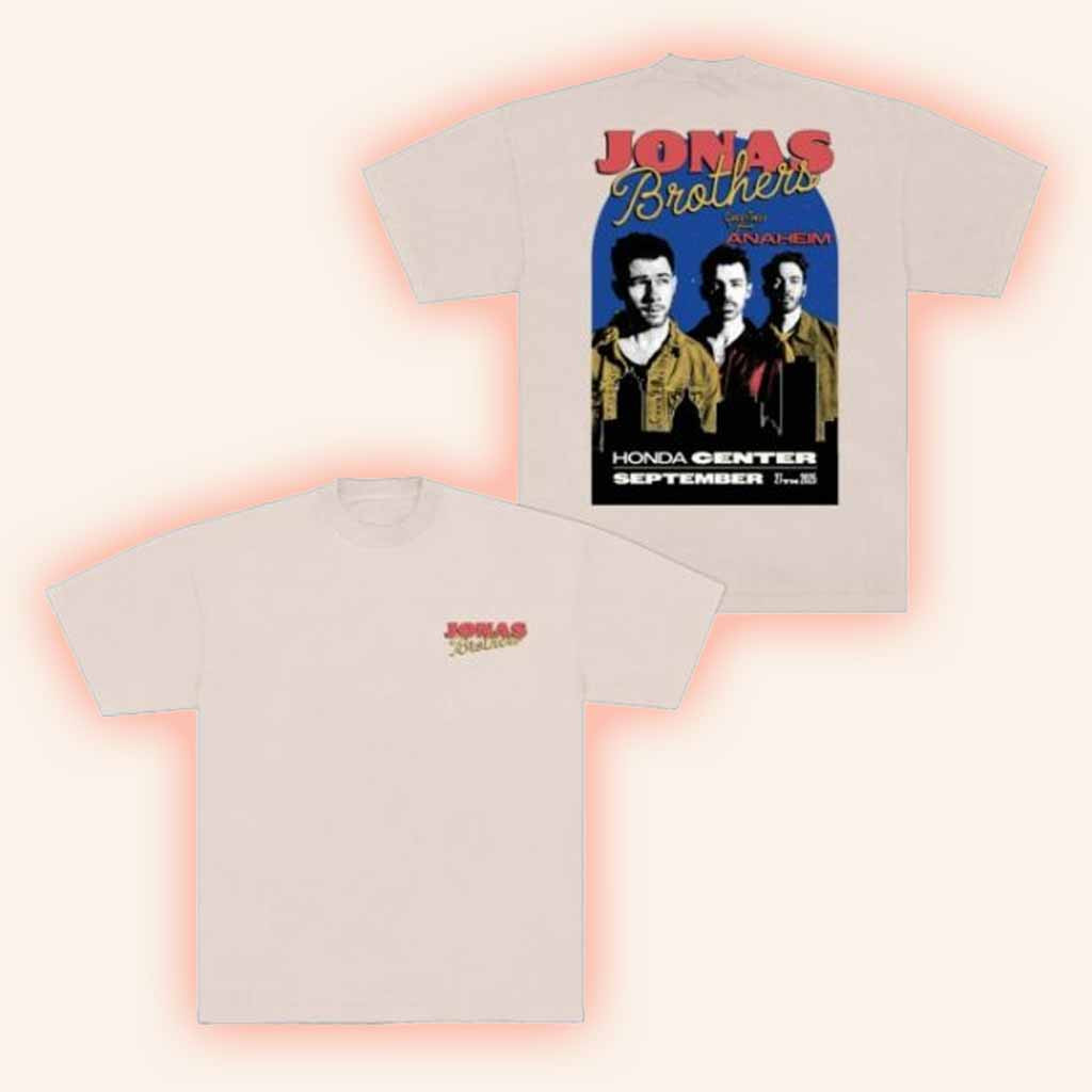 Jonas Brothers Merch Greetings From Anaheim T-Shirt Music Related Gifts For Guys Jonas Brothers Merch Greetings From Anaheim T-Shirt Music Related Gifts For Guys