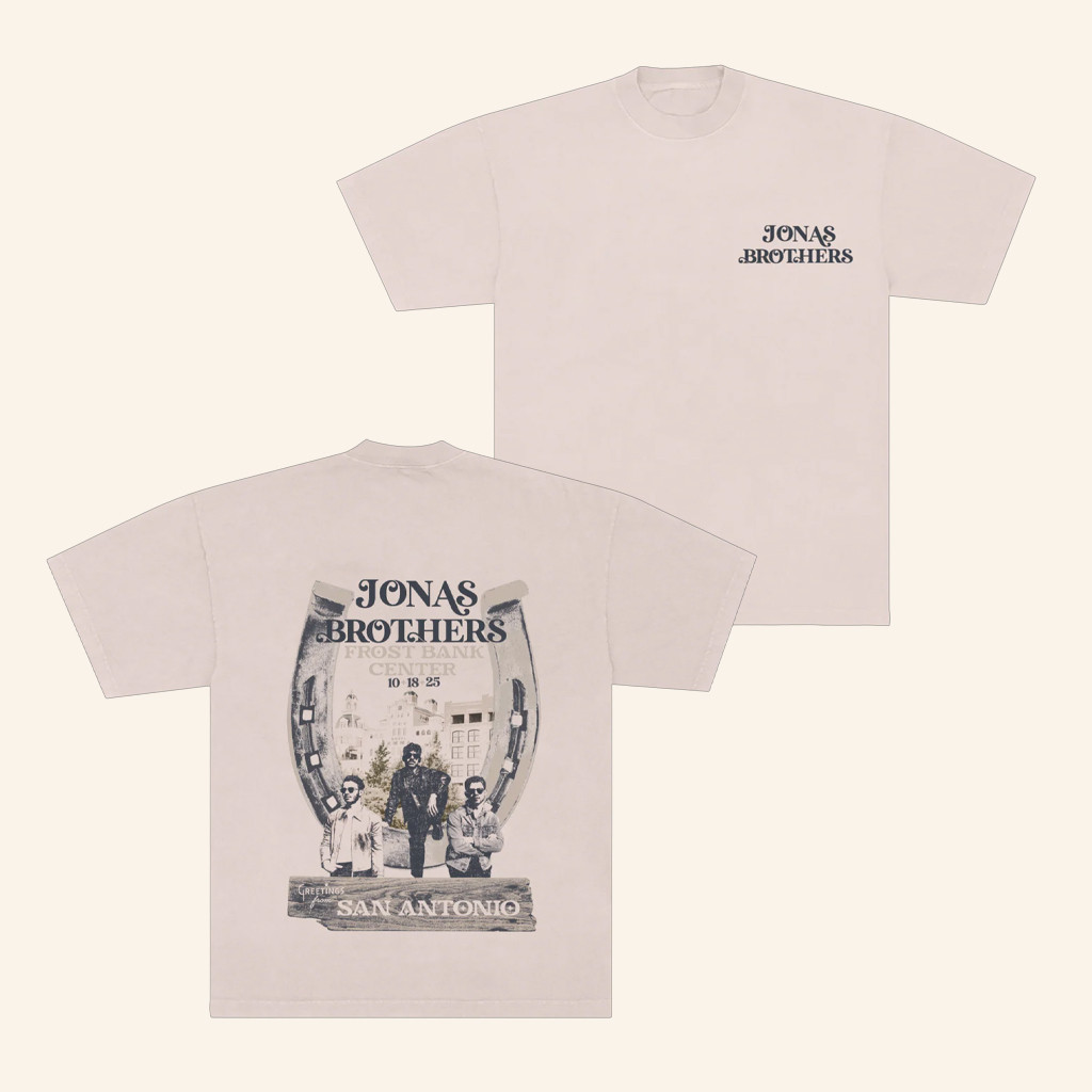 Jonas Brothers Merch Greetings From Your Hometown San Antonio TX T-Shirt Fans Gifts Jonas Brothers Merch Greetings From Your Hometown San Antonio TX T-Shirt Fans Gifts